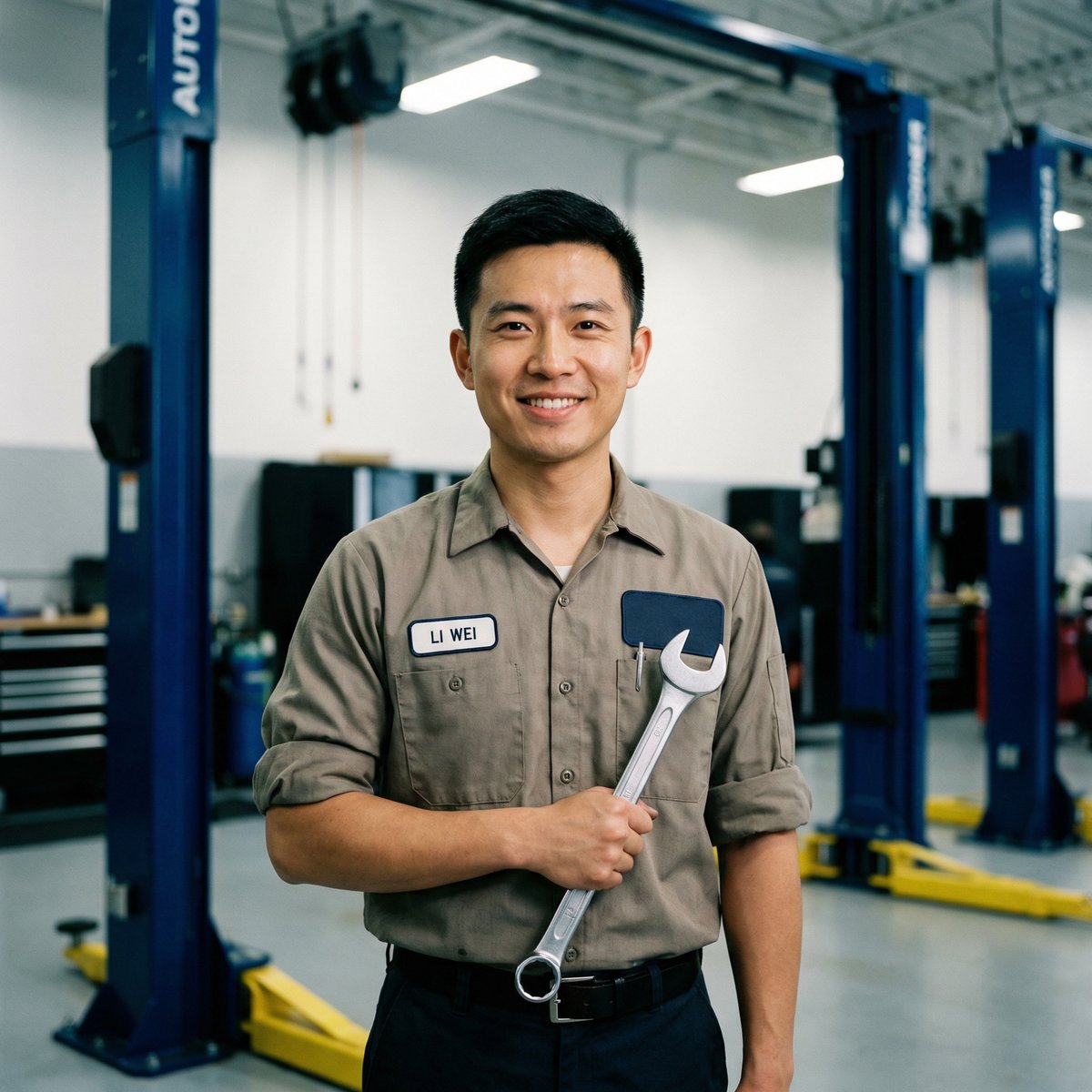 黄色仓库改装技师